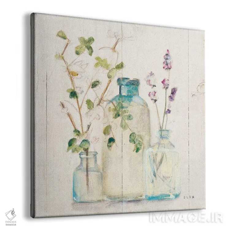 تابلو شکوفهها ۵ (روشن) اثر چری بلوم - نمای پرسپکتیو محصول