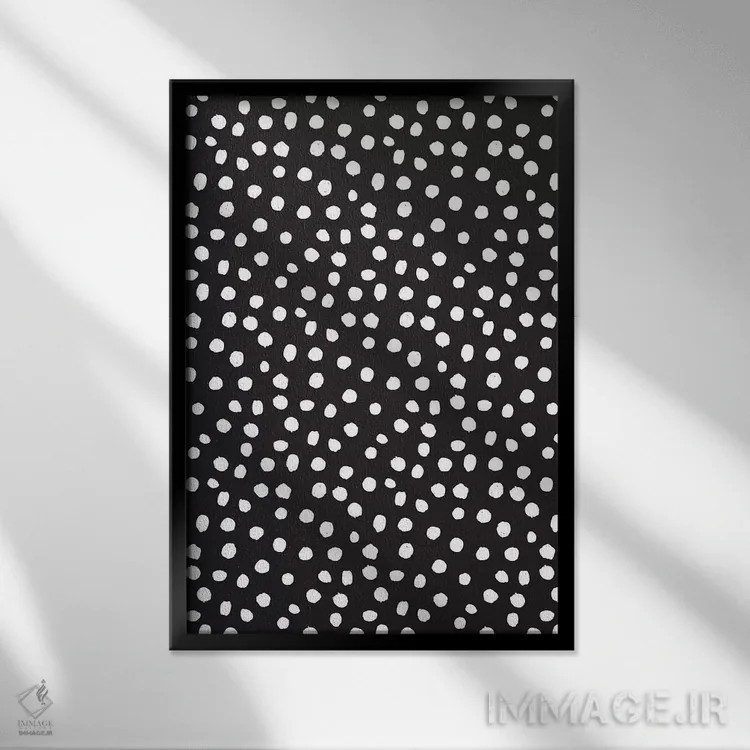 تابلو موجودات جوهری روزمره ۳ اثر لیزا بارلو - نمای قابدار مشکی