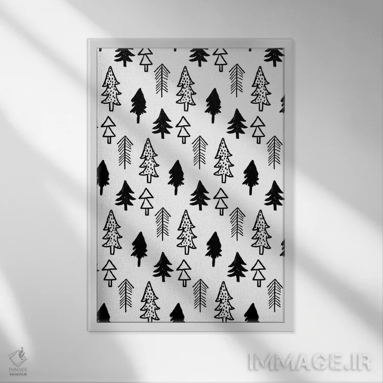 تابلو موجودات جوهری روزمره ۲ اثر لیزا بارلو - نمای قابدار سفید