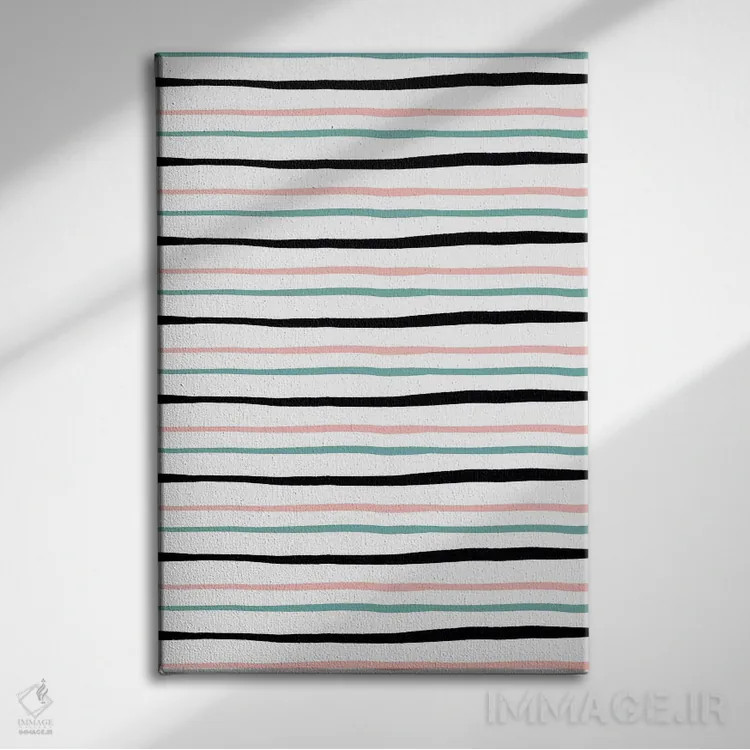 تابلو موجودات جوهری روزمره ۷ اثر لیزا بارلو - نمای روبهرو روی دیوار