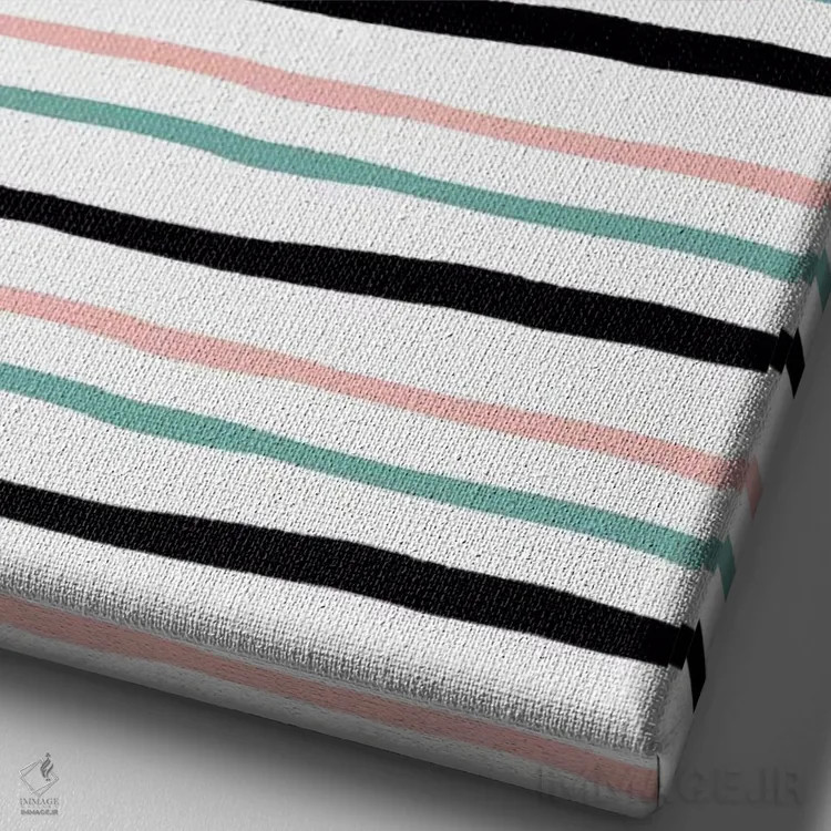 تابلو موجودات جوهری روزمره ۷ اثر لیزا بارلو - نمای نزدیک بافت بوم