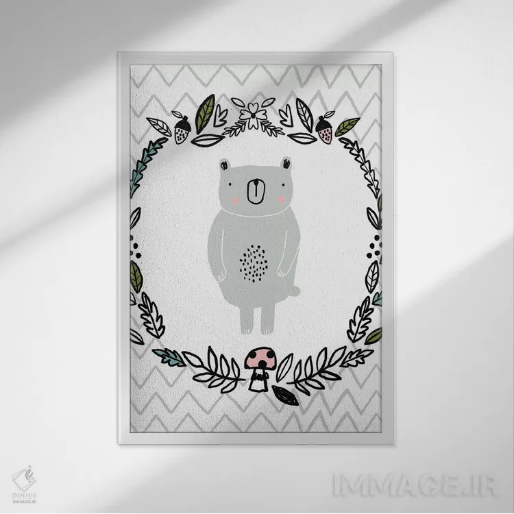 تابلو موجودات جوهری روزمره ۶ اثر لیزا بارلو - نمای قابدار سفید