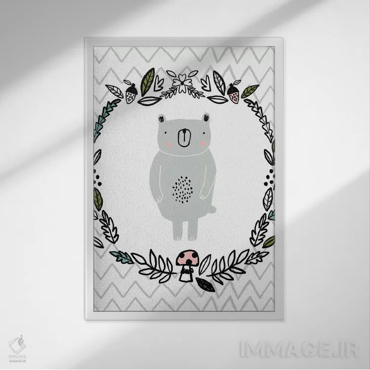 تابلو موجودات جوهری روزمره ۶ اثر لیزا بارلو - نمای قابدار سفید