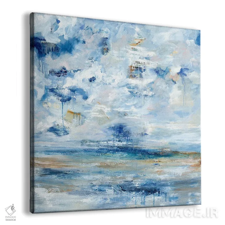 تابلو قطرهٔ آبی اثر بلیکلی برینگ - نمای پرسپکتیو محصول