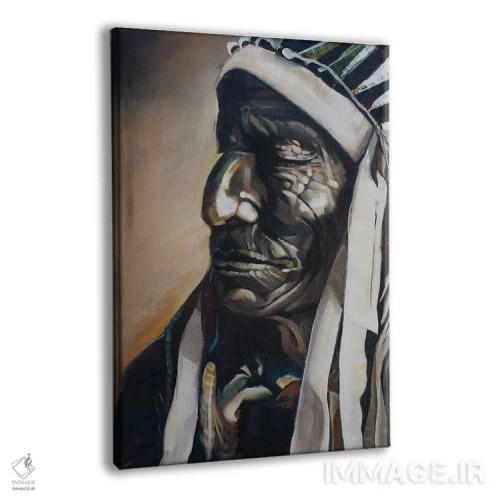 تابلو گوزن سریع اثر بلول آرت - نمای پرسپکتیو محصول