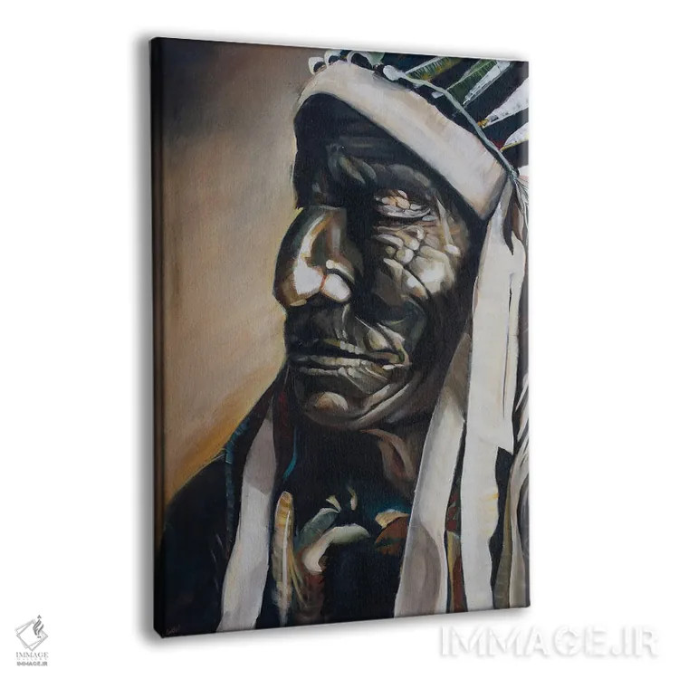 تابلو گوزن سریع اثر بلول آرت - نمای پرسپکتیو محصول