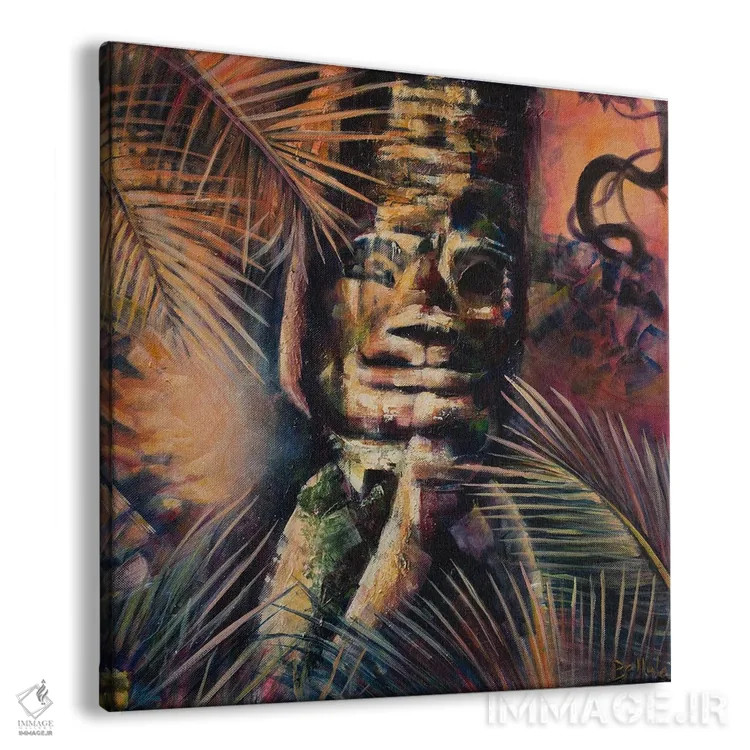 تابلو توتم II اثر بلول آرت - نمای پرسپکتیو محصول