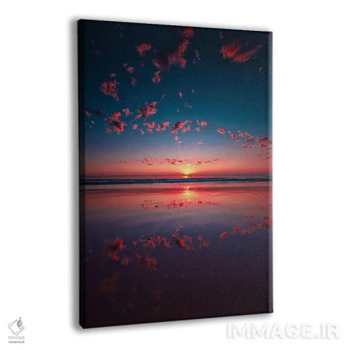 تابلو مینیمال اثر بن مولدر - نمای پرسپکتیو محصول