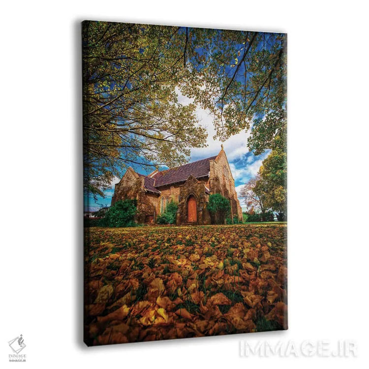 تابلو زمینهای کلیسا اثر بن مولدر - نمای پرسپکتیو محصول