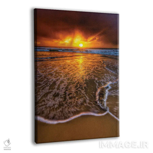 تابلو حالوهوای طلوع آفتاب اثر بن مولدر - نمای پرسپکتیو محصول