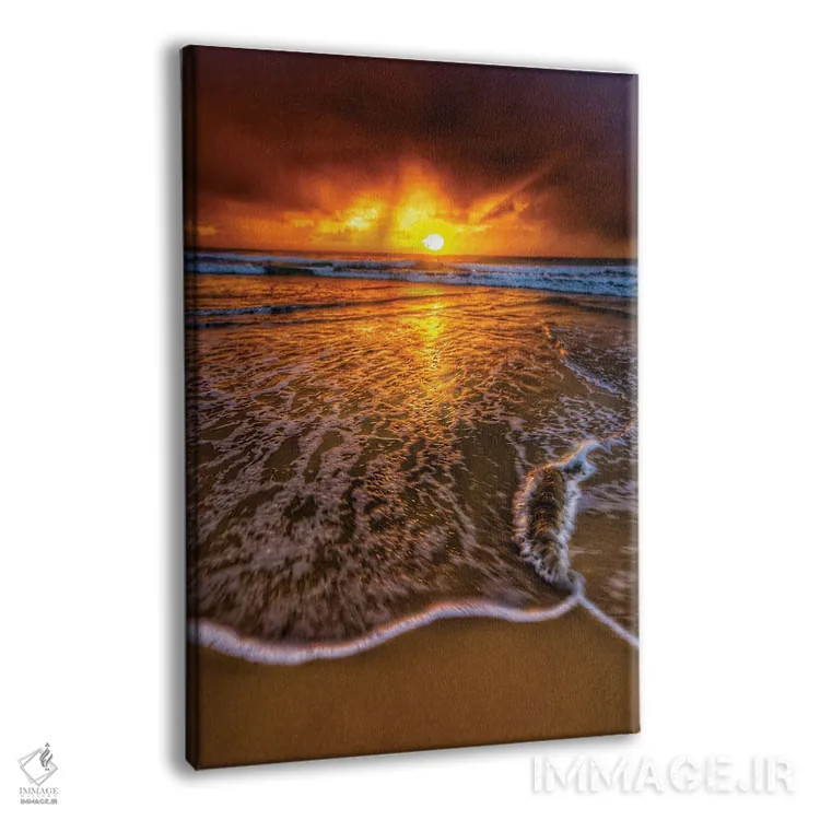 تابلو حالوهوای طلوع آفتاب اثر بن مولدر - نمای پرسپکتیو محصول