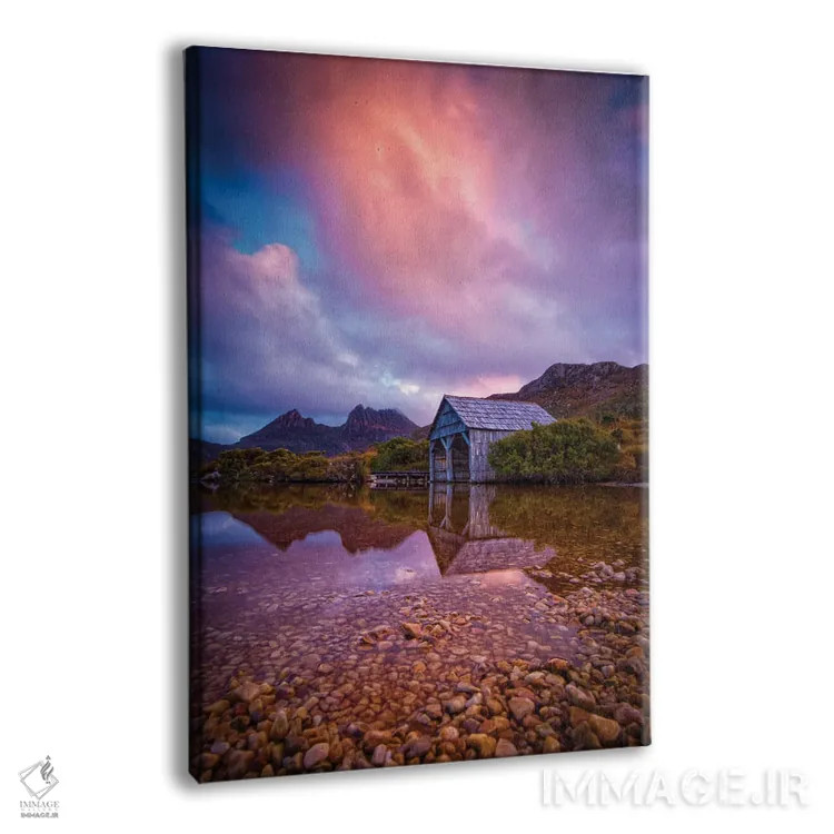 تابلو خانه قایقی اثر بن مولدر - نمای پرسپکتیو محصول