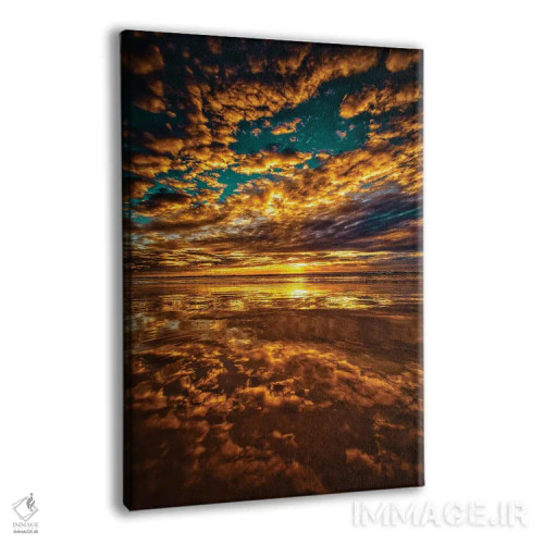 تابلو آسمانهای زنده اثر بن مولدر - نمای پرسپکتیو محصول