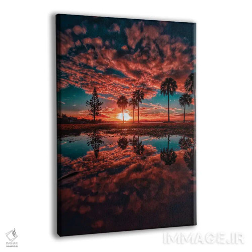 تابلو رویای کالیفرنیا اثر بن مولدر - نمای پرسپکتیو محصول