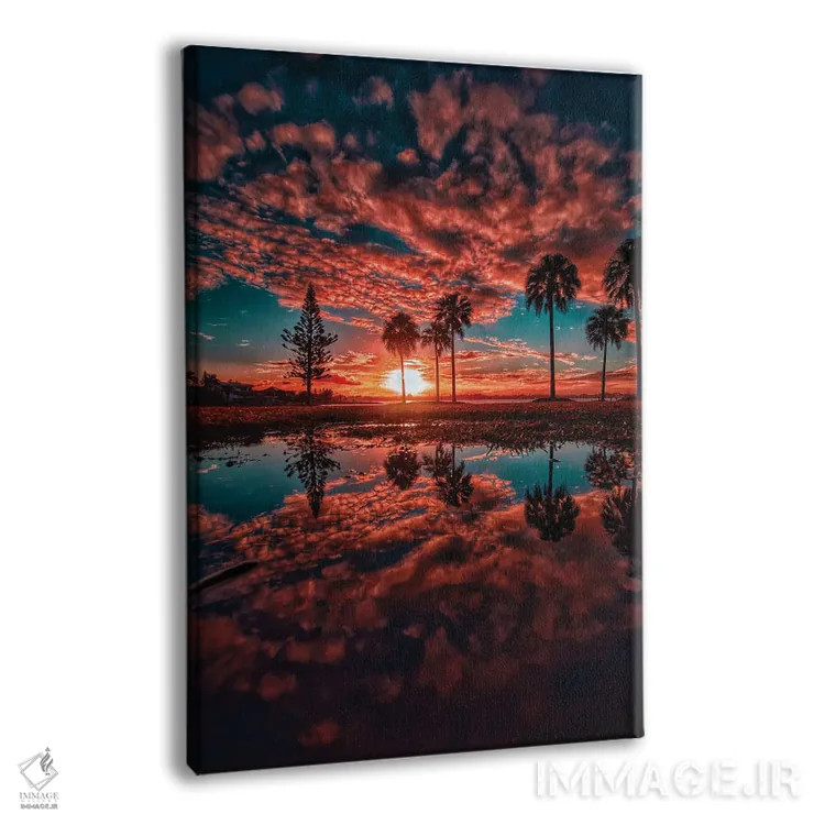 تابلو رویای کالیفرنیا اثر بن مولدر - نمای پرسپکتیو محصول