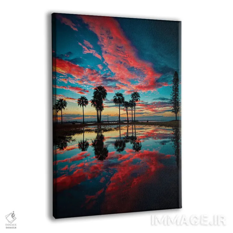 تابلو پس از باران اثر بن مولدر - نمای پرسپکتیو محصول