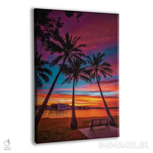 تابلو جایگاه غروب اثر بن مولدر - نمای پرسپکتیو محصول