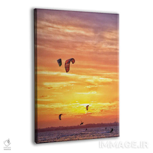 تابلو کایتسوار اثر بن مولدر - نمای پرسپکتیو محصول