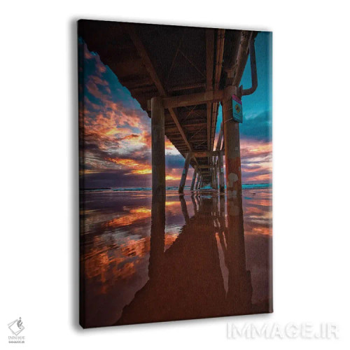 تابلو زیر پل اثر بن مولدر - نمای پرسپکتیو محصول