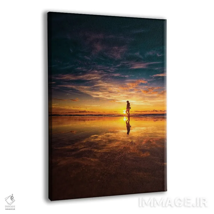 تابلو راه رفتن روی آب اثر بن مولدر - نمای پرسپکتیو محصول