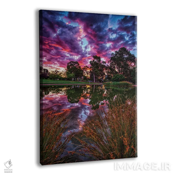 تابلو میان نیزارها اثر بن مولدر - نمای پرسپکتیو محصول