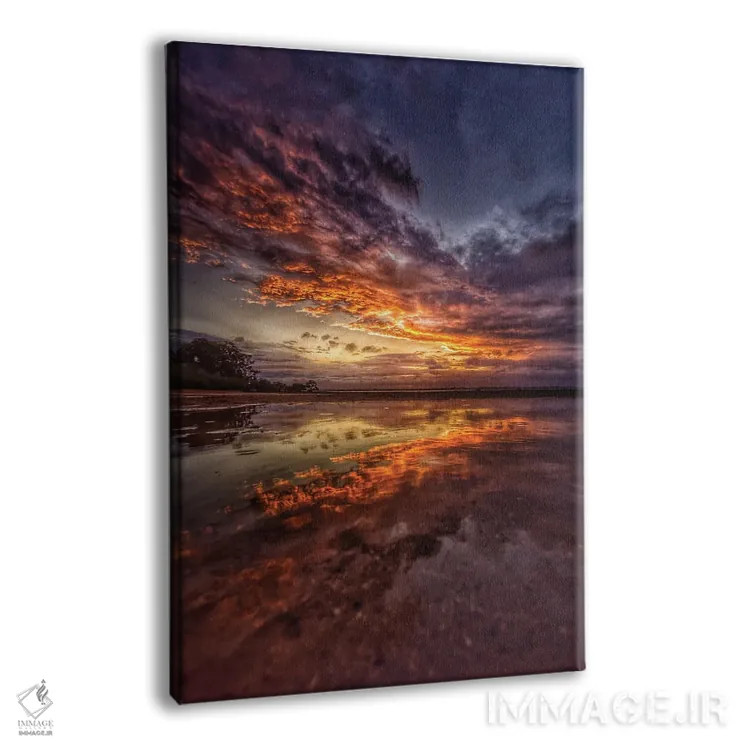 تابلو دو غروب اثر بن مولدر - نمای پرسپکتیو محصول