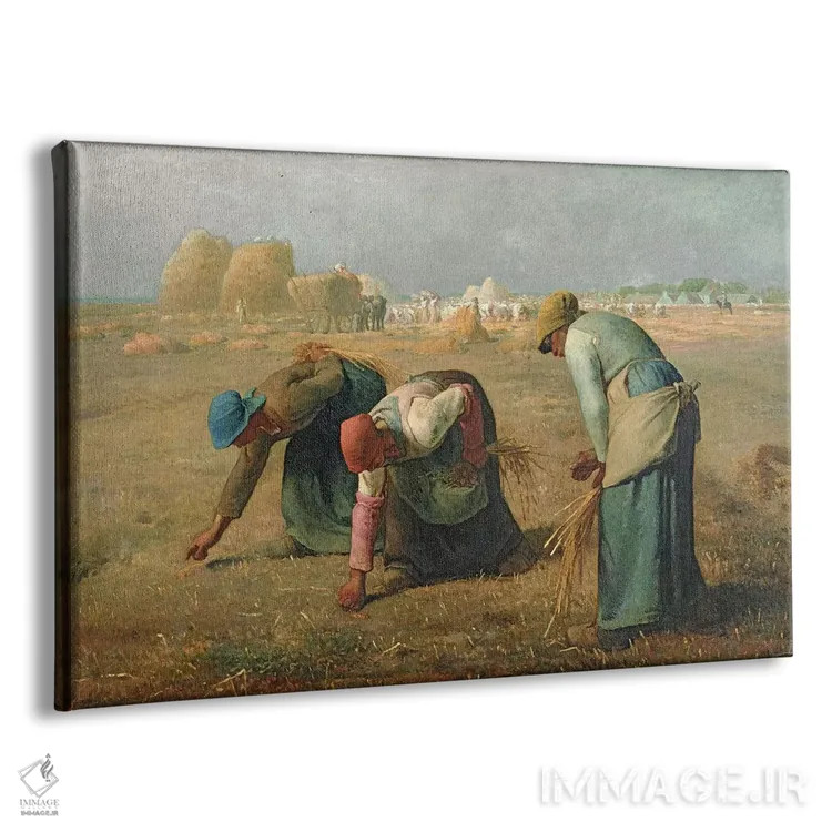 تابلو 1857,خوشهچینها، ۱۸۵۷ اثر ژان فرانسوا میه - نمای پرسپکتیو محصول