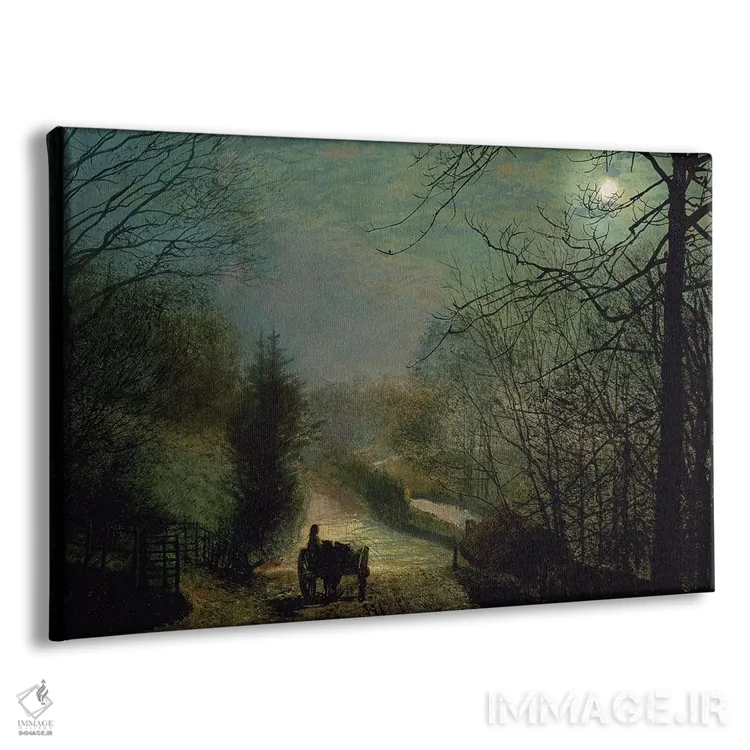 تابلو دره فورج اثر جان اتکینسون گریمشا - نمای پرسپکتیو محصول