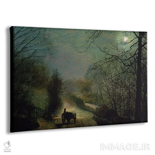 تابلو دره فورج اثر جان اتکینسون گریمشا - نمای پرسپکتیو محصول