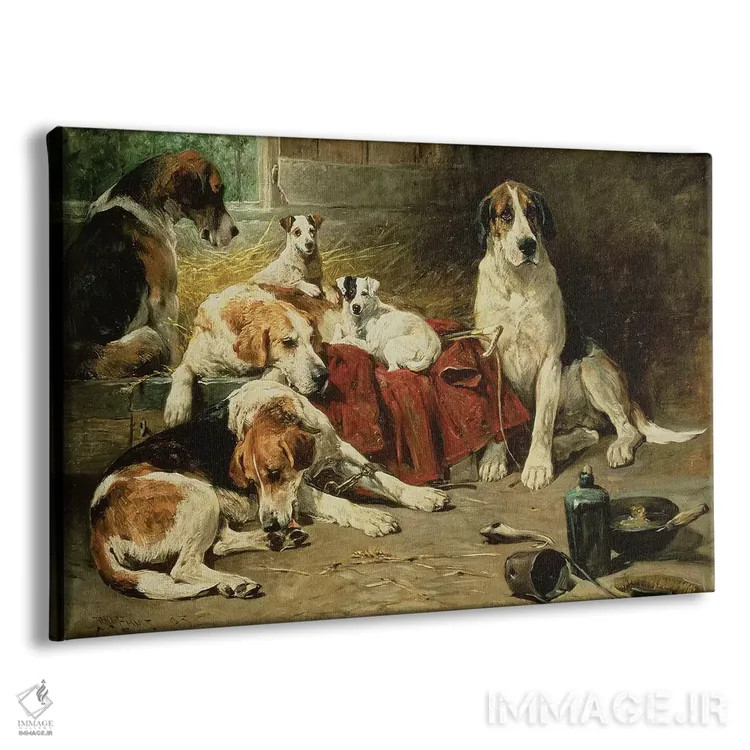 تابلو پس از یک روز خوب اثر جان امس - نمای پرسپکتیو محصول