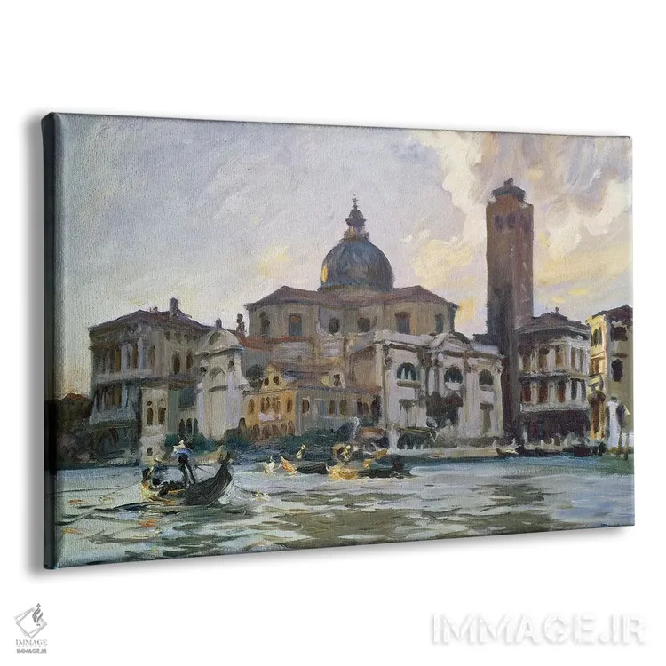 تابلو Venice, 1913,پالاتزو لابیا، ونیز، ۱۹۱۳ اثر جان سینگر سارجنت (نقاش پرتره آمریکایی) - نمای پرسپکتیو محصول