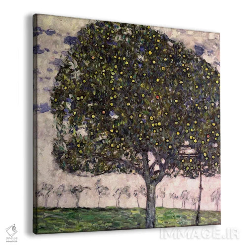 تابلو 1916,درخت سیب ۲، ۱۹۱۶ اثر گوستاو کلیمت - نمای پرسپکتیو محصول