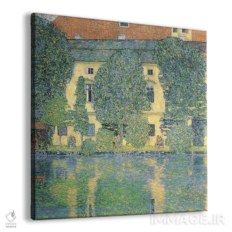 تابلو 1910,قلعه کامر در آترزی ۳، ۱۹۱۰ اثر گوستاو کلیمت - نمای پرسپکتیو محصول