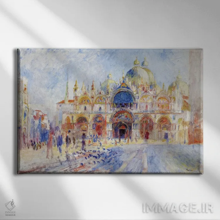 تابلو Venice اثر پیر-اوگوست رنوار - نمای روبهرو روی دیوار