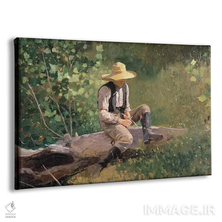 تابلو پسرک چوبتراش، ۱۸۷۳ اثر وینسلو هومر - نمای پرسپکتیو محصول