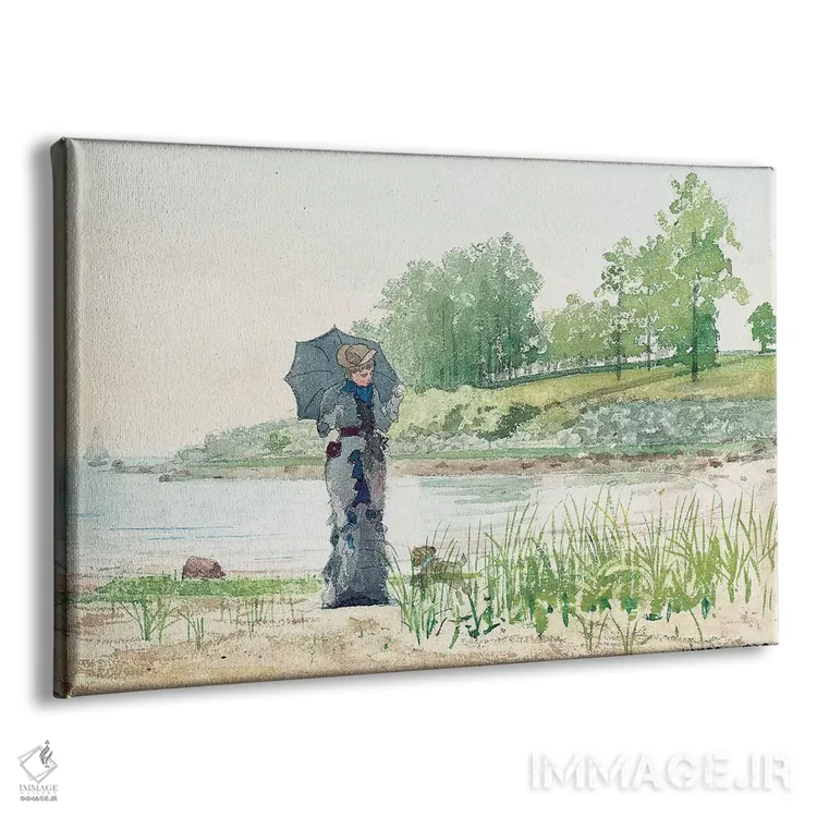 تابلو زن جوان، ۱۸۸۰ اثر وینسلو هومر - نمای پرسپکتیو محصول