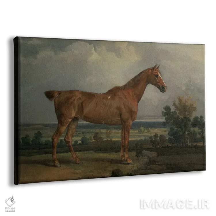 تابلو شکارچی در منظرهای طبیعی، ۱۸۱۰ اثر جیمز وارد - نمای پرسپکتیو محصول