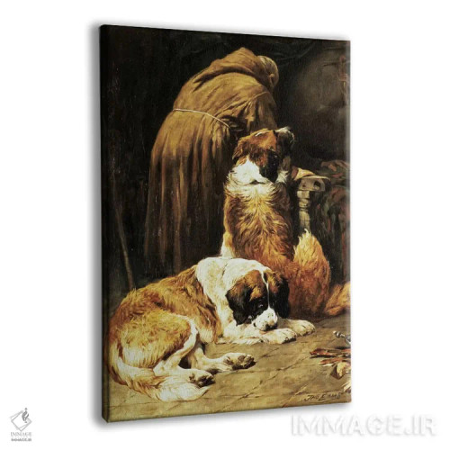 تابلو ایمان سنت برنارد اثر جان امس - نمای پرسپکتیو محصول