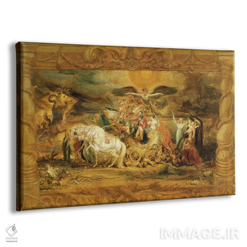 تابلو پیروزی آرتور، دوک ولینگتون اثر جیمز وارد - نمای پرسپکتیو محصول