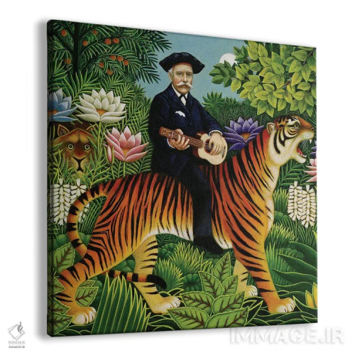 تابلو رویای آنری روسو، ۱۹۹۷ اثر فرانسیس برومفیلد - نمای پرسپکتیو محصول