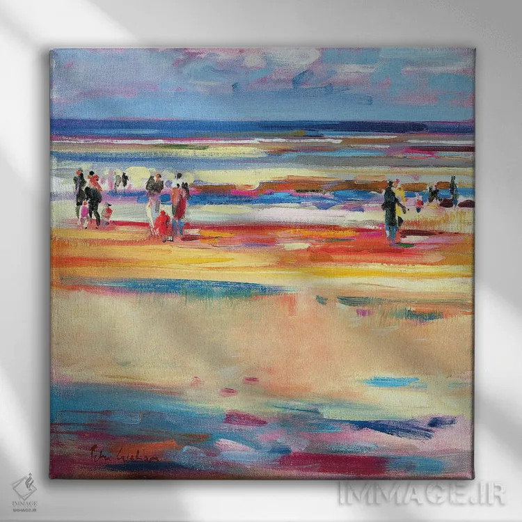 تابلو 2001,بلوار دو بوباور، ۲۰۰۱ اثر پیتر گراهام - نمای روبهرو روی دیوار