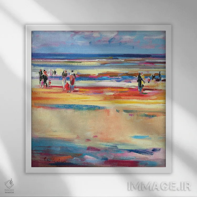 تابلو 2001,بلوار دو بوباور، ۲۰۰۱ اثر پیتر گراهام - نمای قابدار سفید