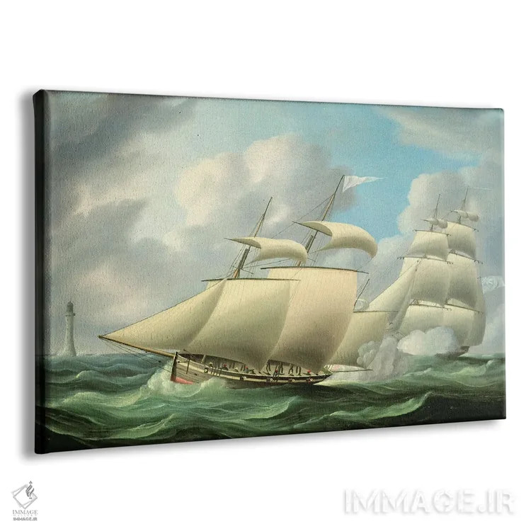 تابلو تعقیب اثر توماس باتروسورث - نمای پرسپکتیو محصول