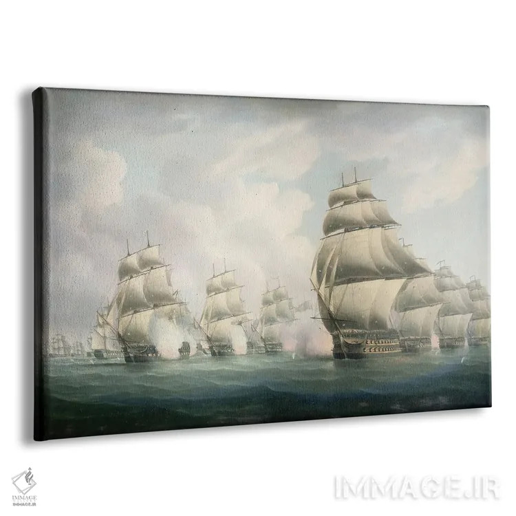 تابلو شروع نبرد اثر توماس باتروسورث - نمای پرسپکتیو محصول