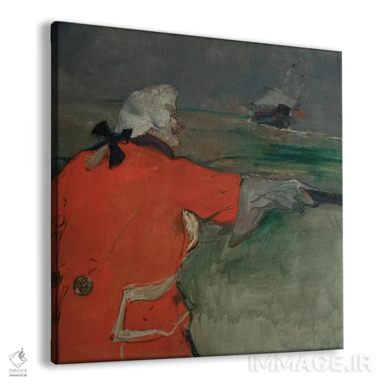 تابلو دریاسالار ویو اثر آنری دو تولوز-لوترک - نمای پرسپکتیو محصول