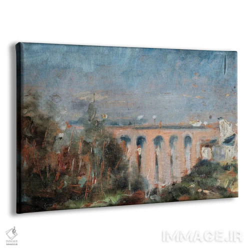 تابلو 1880,پل قوسی کستلویل در آلبی، ۱۸۸۰ اثر آنری دو تولوز-لوترک - نمای پرسپکتیو محصول