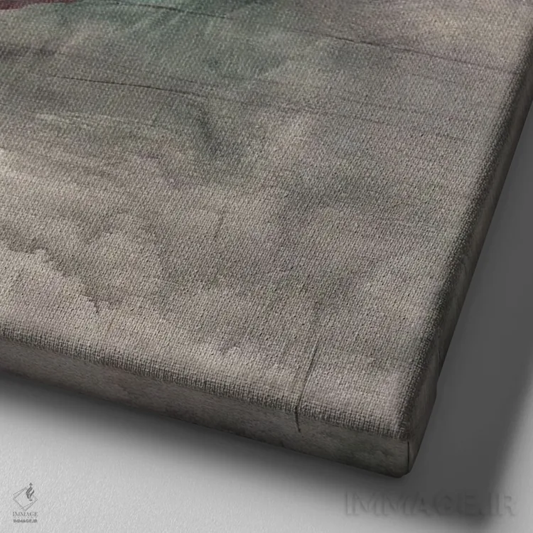 تابلو Or Paul Viaud In An Admiral'S Costume, 1901,دریاسالار ویو یا پل ویو در لباس دریاسالاری، ۱۹۰۱ اثر آنری دو تولوز-لوترک - نمای نزدیک بافت بوم