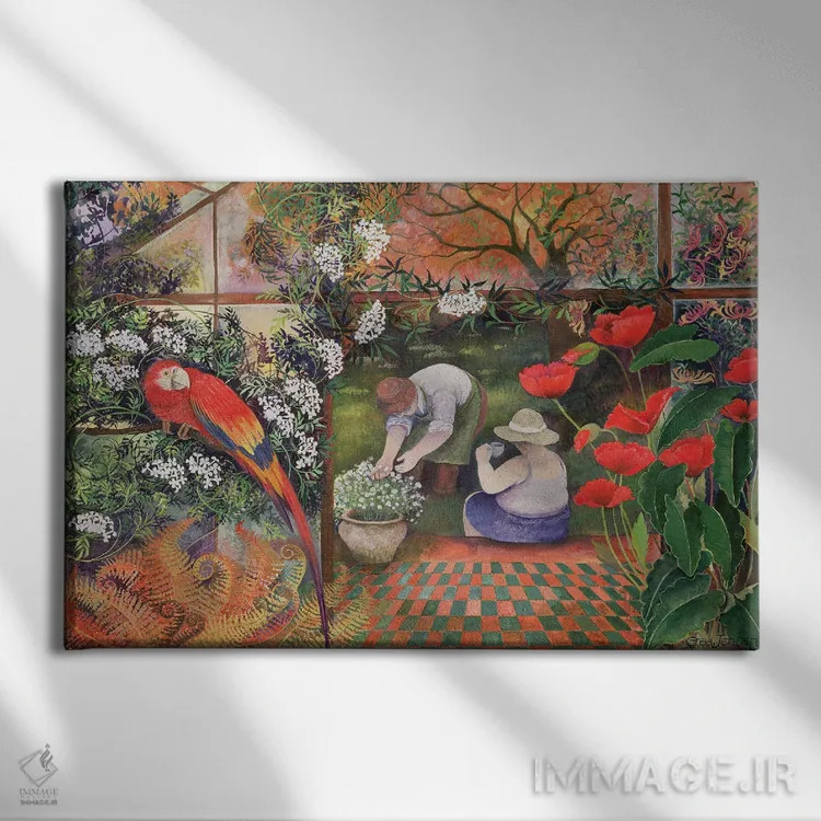 تابلو یک فنجان چای خوشمزه اثر لیزا گرا یِنسن - نمای روبهرو روی دیوار