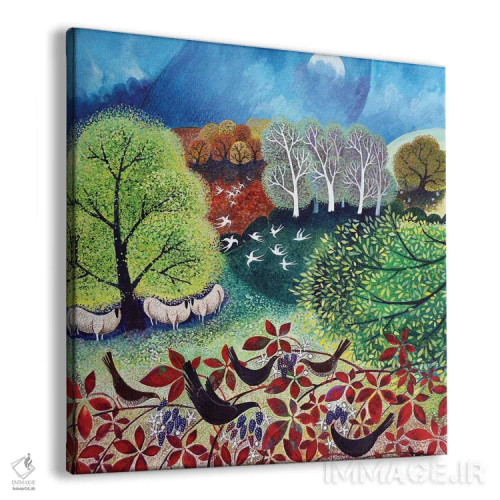 تابلو حالوهوای پاییزی، ۲۰۱۹ اثر لیزا گرا یِنسن - نمای پرسپکتیو محصول