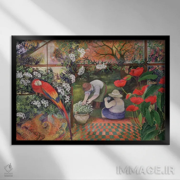 تابلو یک فنجان چای خوشمزه اثر لیزا گرا یِنسن - نمای قابدار مشکی